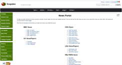 Desktop Screenshot of news.scopulus.co.uk