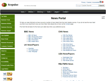 Tablet Screenshot of news.scopulus.co.uk